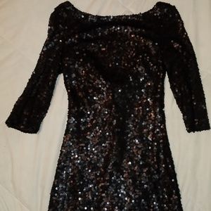 Jessica Simpson Sequin Dress Scooped Back 2